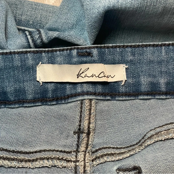 Kancan Mid Rise Skinny Jeans Size 9/28 Light Wash Ankle Denim Casual Stretch - Picture 7 of 10